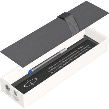 Ручка перьевая Parker IM Achromatic F317, Matt Black BT (Перо F)