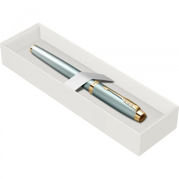 Ручка перьевая Parker IM Rituals F331, Green Gradient GT (Перо F)