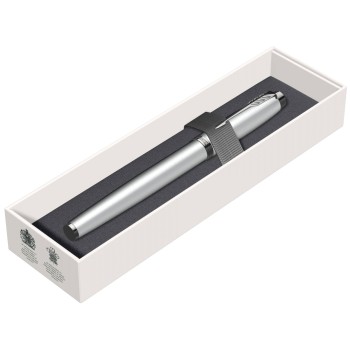 Ручка перьевая Parker IM Achromatic F317, Matt Grey BT (Перо F)